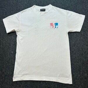 The Hundreds Graphic T Shirt M Mens White Streetwear Spider‎ Lightning Bolt NM